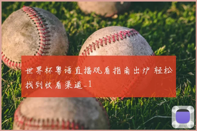 世界杯粤语直播观看指南出炉 轻松找到收看渠道_1